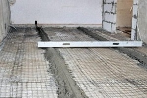 Бетонный пол в гараже: заливка бетона, покраска своими руками